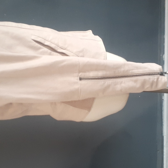 Free people women's vegan leather light pink bomber jacket size 6 - Picture 5 of 16